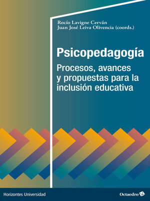 cover image of Psicopedagogía